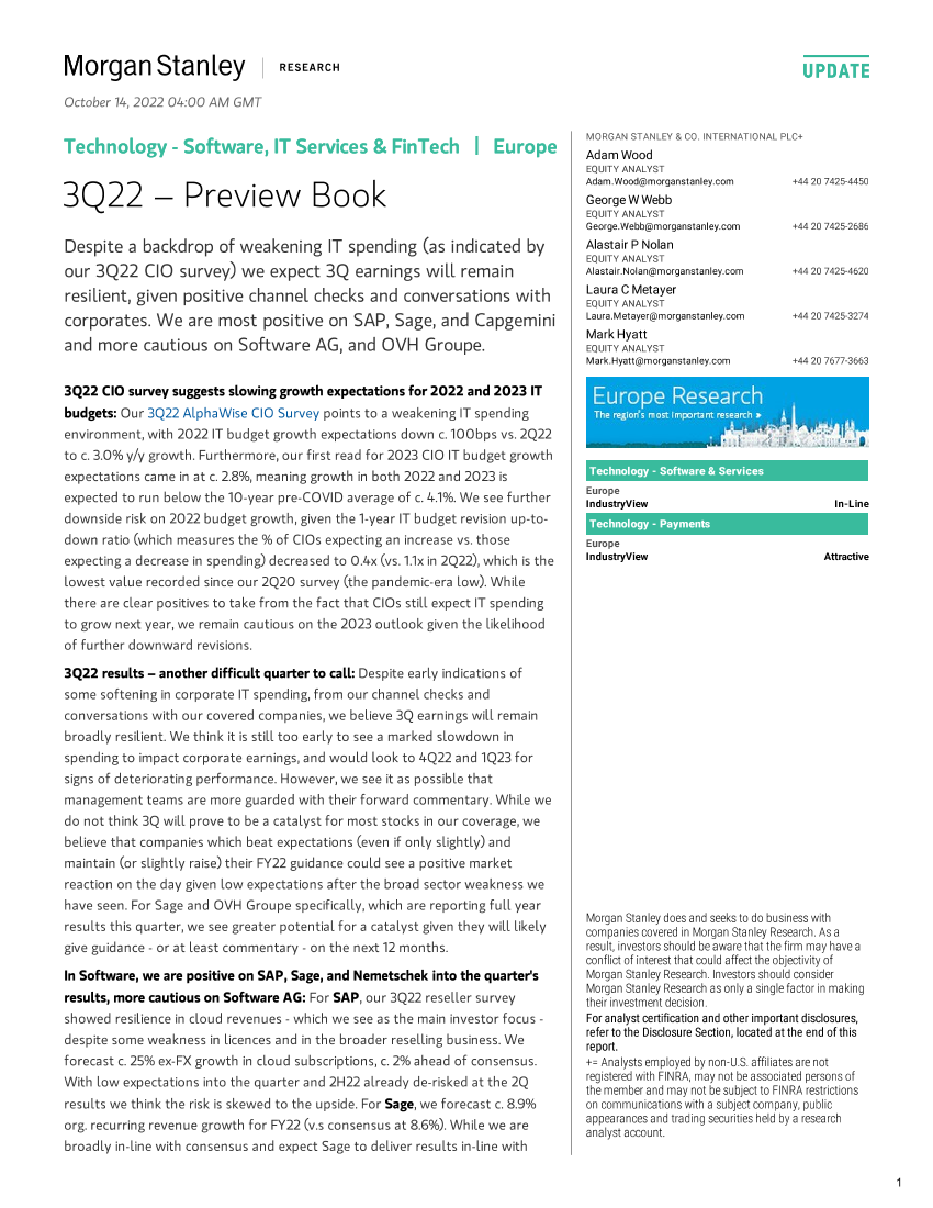 2022-10-14-Morgan Stanley-Technology - Software, IT Services  FinTech 3Q22 – Preview...-987239022022-10-14-Morgan Stanley-Technology - Software, IT Services  FinTech 3Q22 – Preview...-98723902_1.png